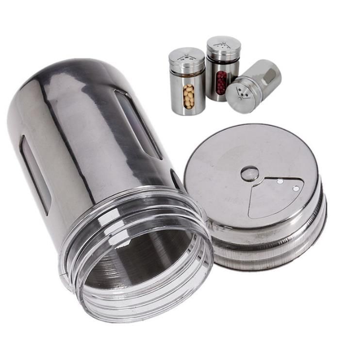 2020 Stainless Steel Spice Jar Sauce Pot Seasoning Bottle Cruet Condiment Bottles Toothpick Tube Storage Bottles Jars From Home Wedding 3 32 Dhgate Com