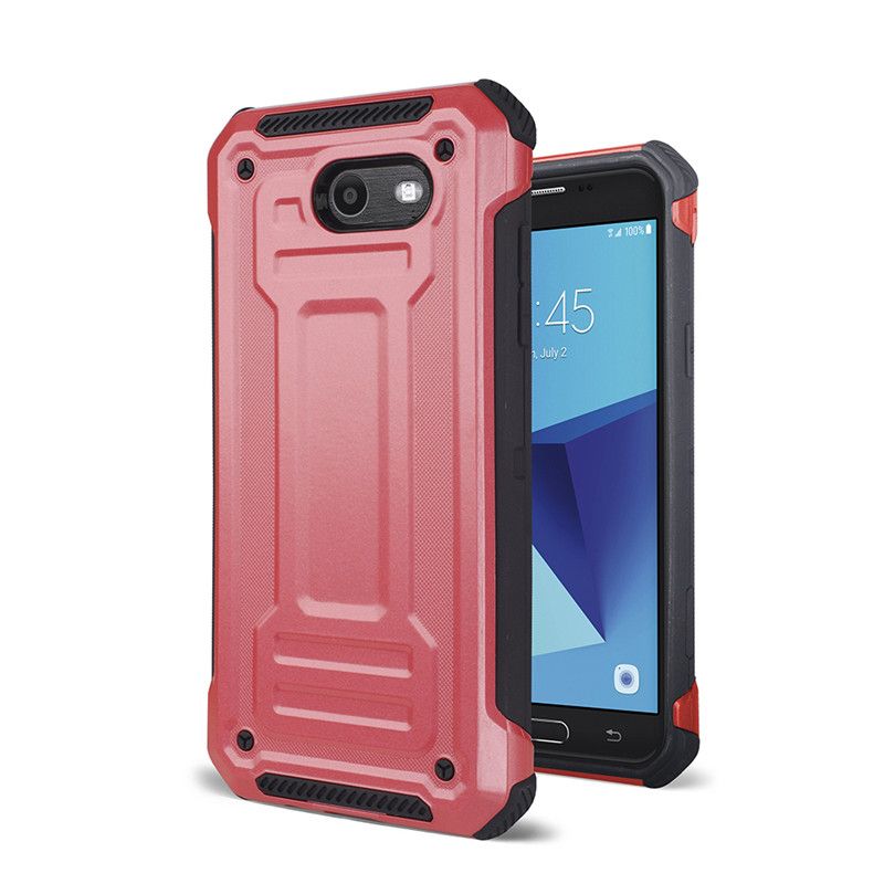 Armor Hybrid Funda para Samsung Galaxy J7 2017 J7 Prime American Note 9 5 4 TPU Funda de silicona dura de plástico a prueba de golpes