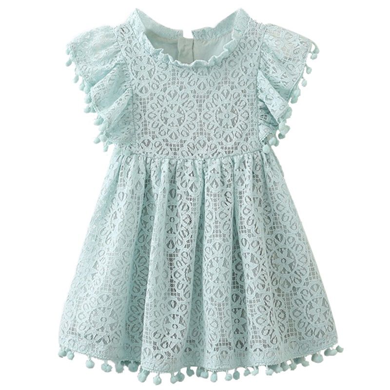 Vestido infantil vestido de princesa para meninas vestido de bolo bufante  com nó de laço de contas grande festa infantil (vermelho, 7-8 anos)