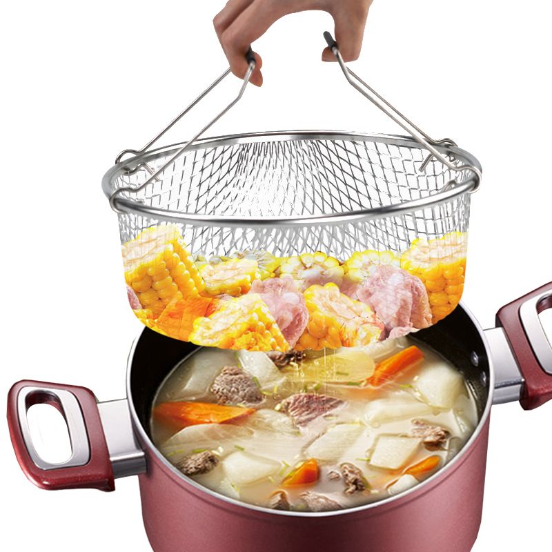 Grosshandel Edelstahl Korb Faltbare Net Filter Kuche Sieb Gemusesieb Sieb Kochen Filter Kochgeschirr Werkzeuge Mesh Von Shangpeixuan 5 09 Auf De Dhgate Com Dhgate