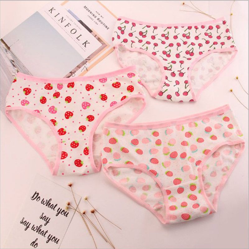 Pink strawberry underwear Clearance