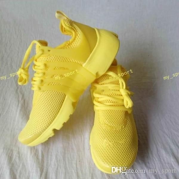 yellow nike shoes womens presto