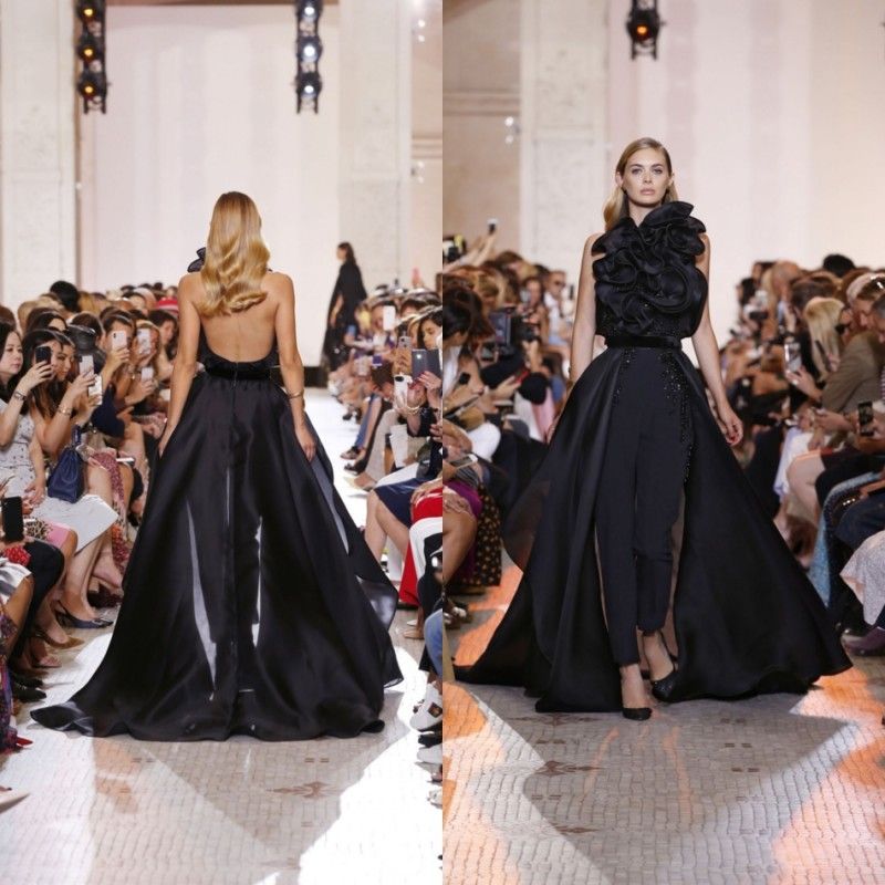 elie saab black jumpsuit