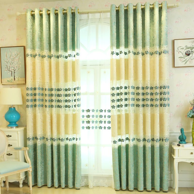 2019 Chenille Cationic Embroidered Curtain Bedroom Living Room Light Luxury Half Blackout Curtains From Samul 22 52 Dhgate Com