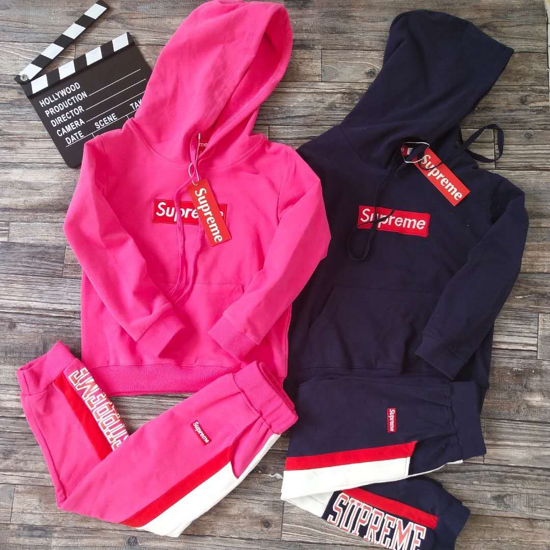 supreme jogger suit