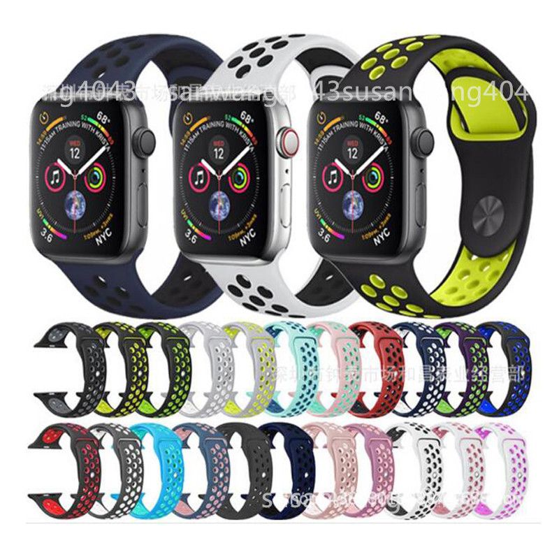 Acquistare Clip Adattatore Adattatore Cinturino In Silicone Colorato IPhone  IWatch Apple Watch S4 40mm 44mm Cinturino In Silicone Con Fibbia Cinturino  Smart Watch GSZ216 Economico | Consegna Veloce E Qualità | It.Dhgate
