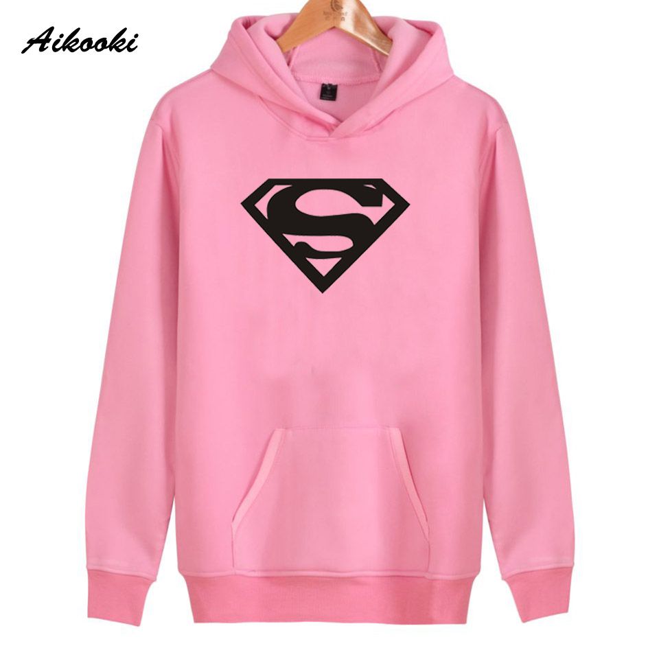 Compre 2018 Superman Hoodies Mujer / Hombre Moda Rojo Algodón Hermoso  Harajuku Superman Hoodies Y Sudadera Para Mujer Ropa Casual A 8,01 € Del  Fos6 | DHgate.Com