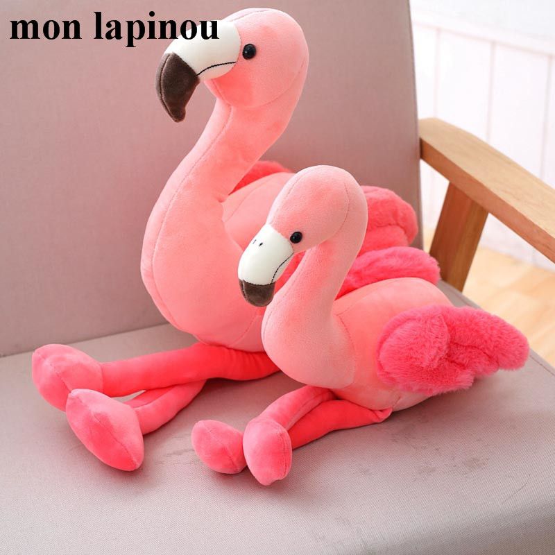 flamingo de peluche