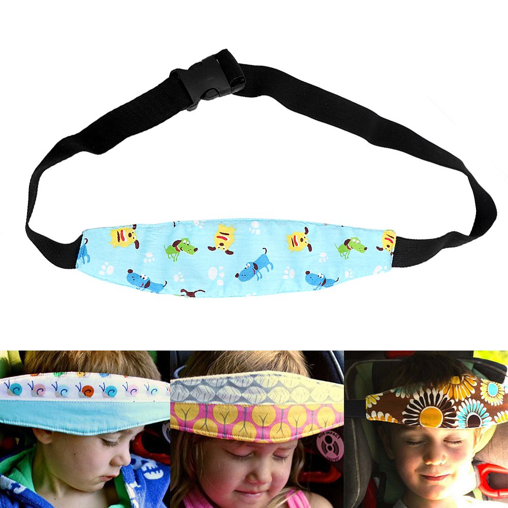 child seat head strap