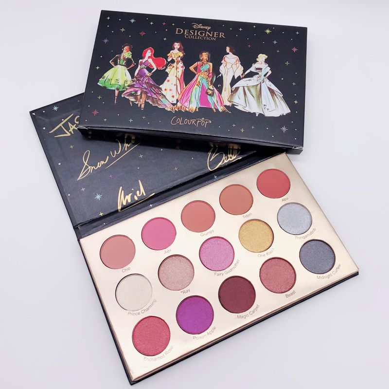 In Stock Colourpop Eye Shadow Colourpop X Designer Collecrion Eye Shadow Shimmer Matte Eye Shadow Palette Dhl Red Eyeshadow Simple Eye Makeup From