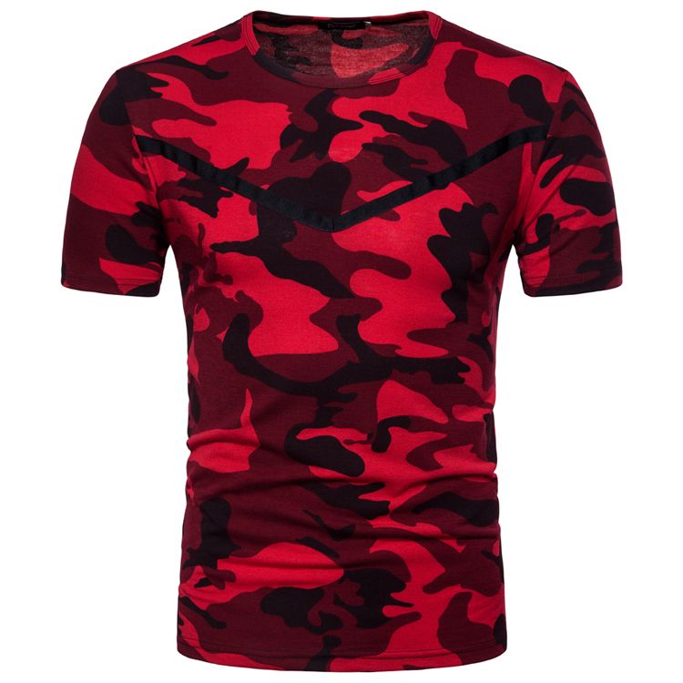 New Fashion Brand Clothing Military Camouflage Men T Shirt Summer Mens T Shirt Casual Tactical Short Sleeve Camo Clothing Cotton Tee Cool Tee Shirts Cheap Business Tee Shirts Printing From Candy Homme 19 96