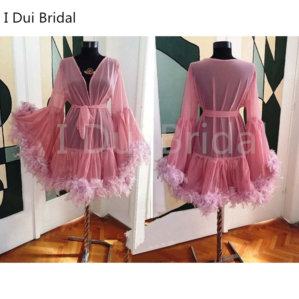 feather robe