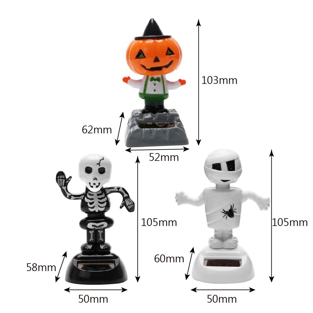 solar powered dash ornaments