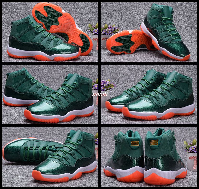 jordan 11 miami hurricanes