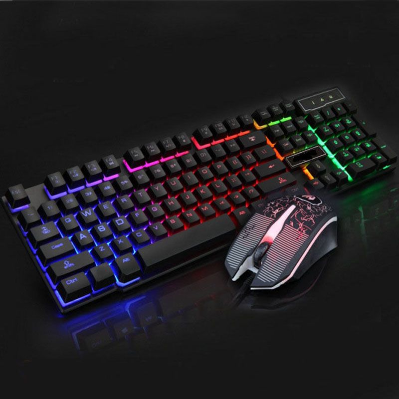 2021 Gaming Keyboard And Mouse Kit Optical Keyboards Suspension