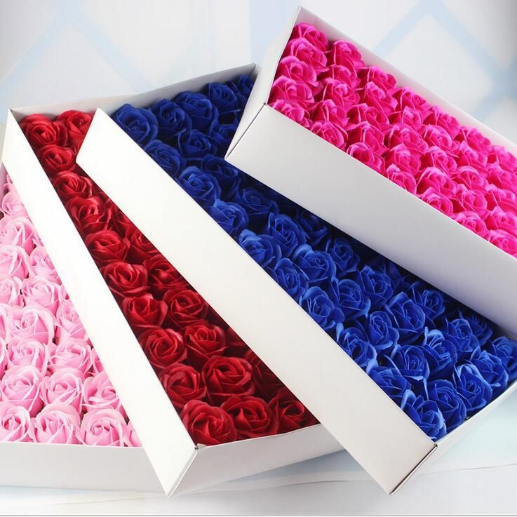 Rose Soaps Flower Packed Wedding Supplies Gifts Event Party Goods