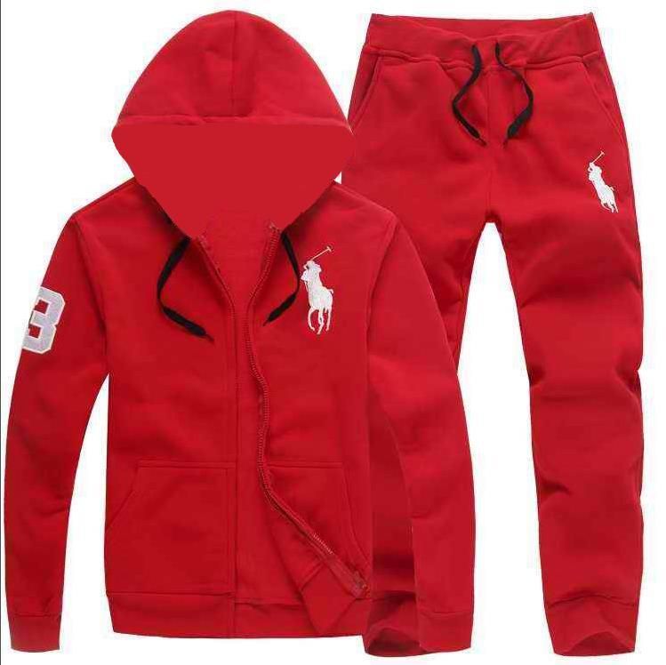 polo red sweatsuit