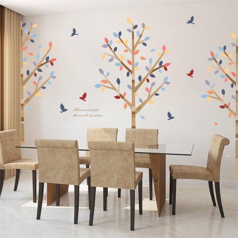 Compre Arvore Colorida Passaros Voando Adesivos De Parede Sala De Estar Decoracao Adesivos De Parede De Vinil Removivel Mural Art Papel De Parede Moderno Cartaz De Toto5 37 89 Pt Dhgate Com Usar adesivos de parede é uma forma inovadora de decorar sem gastar muito e sem precisar fazer obra. compre arvore colorida passaros voando adesivos de parede sala de estar decoracao adesivos de parede de vinil removivel mural art papel de parede