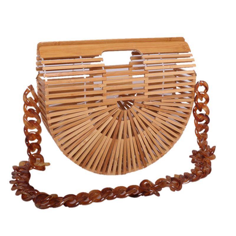 bamboo shoulder bag