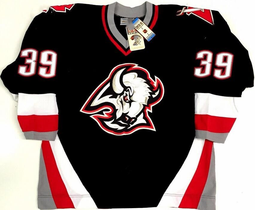 Buffalo Sabres Black#39 Dominik Hasek 