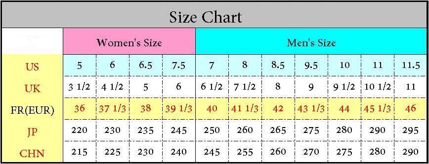 us men's size 7 in womens