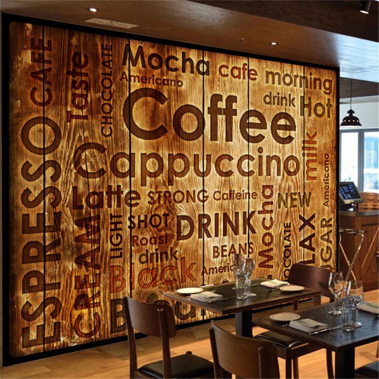 Retro 3d Personality Custom Mural Milk Tea Shop Casual Dining Background Wallpaper In The Background Wall Paper Wallpaper Backgrounds Wallpaper Best Hd From Xunxun66 16 29 Dhgate Com