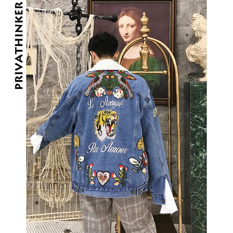 Men Jeans Trench Coat 2018 Mens Japanese Streetwear Long Denim Jackets  Windbreaker Male Designer Winter Overcoat From Cagney, $80.7