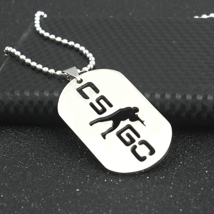 Mini Hombre De Hierro Colgante Collar Cadena de Acero 32/" Vendedor de Estados Unidos