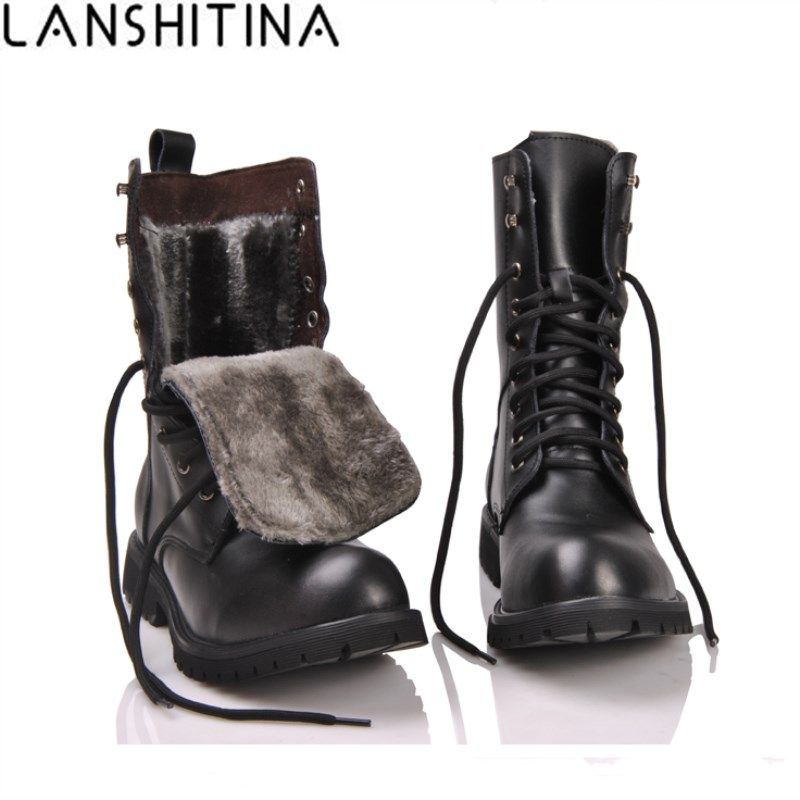 combat style winter boots