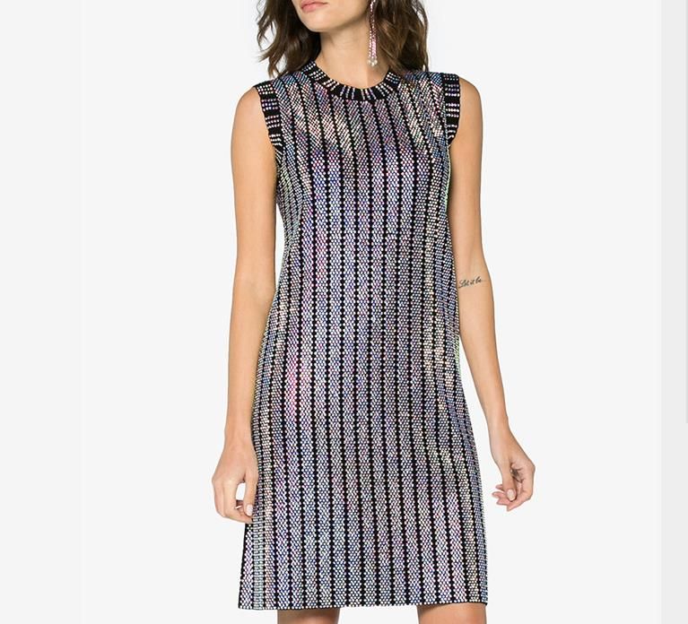 sequin jumper dress