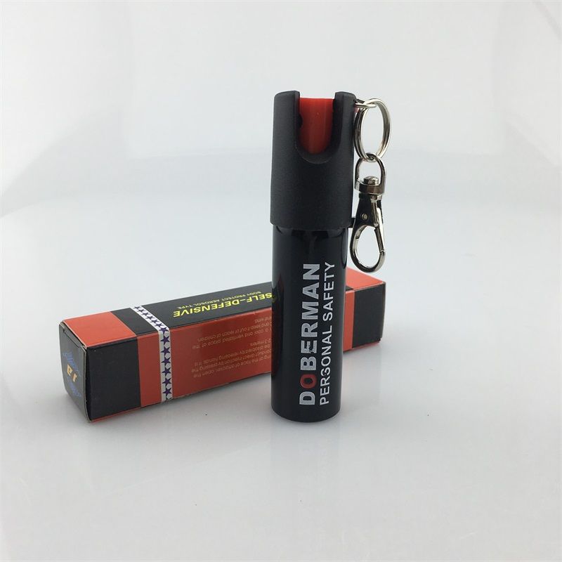 20ml DOBERMAN Keychain Pepper Spray Outdoor Camping Self Defense Device