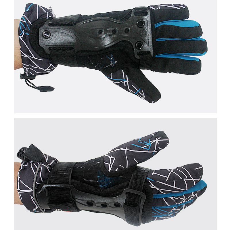 2021 Adjustable Snowboard Ski Protective Gear Glove Lengthened Wrist