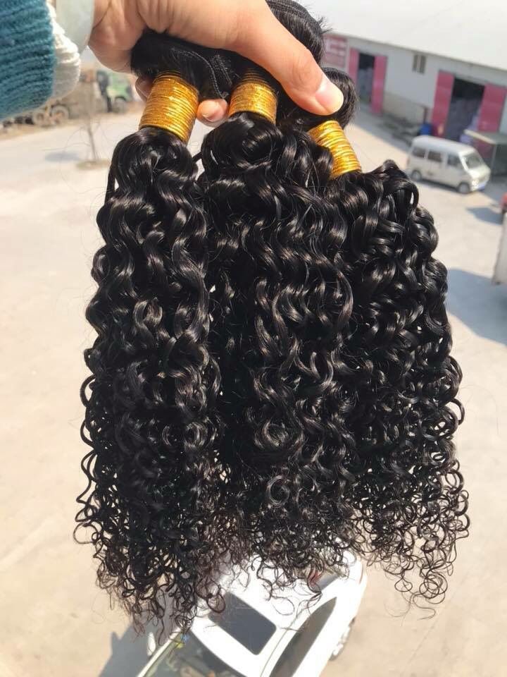 Wholesale Brazilian Virgin Hair Jerry Curl Deep Curly Weave Wet
