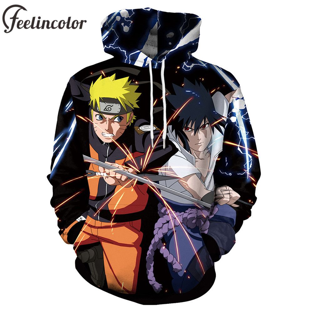 Feelincolor and Sasuke Hoodies Men 3D Printed Hoody Unisex Anime Hoodie Sweatshirts Hiphop Ropa De Hombre 2018 Feelincolor and Sasuke Hoodies Men 3D Printed Hoody Unisex Anime Hoodie Sweatshirts Hiphop Ropa De Hombre 2018