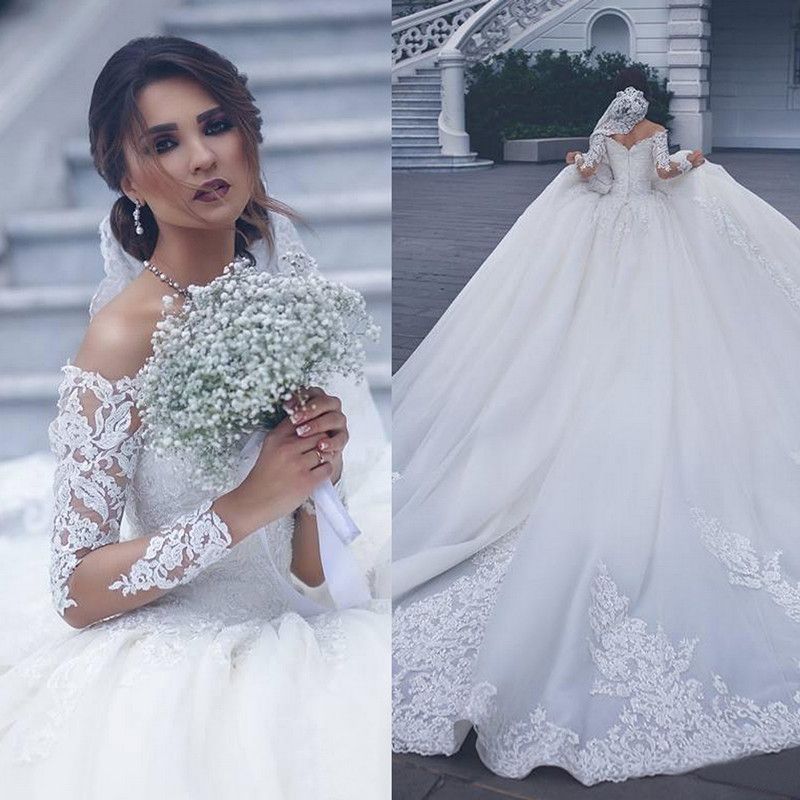 cathedral ball gown wedding dress