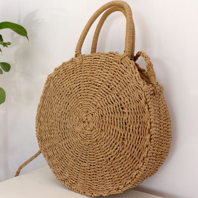 woven bag round