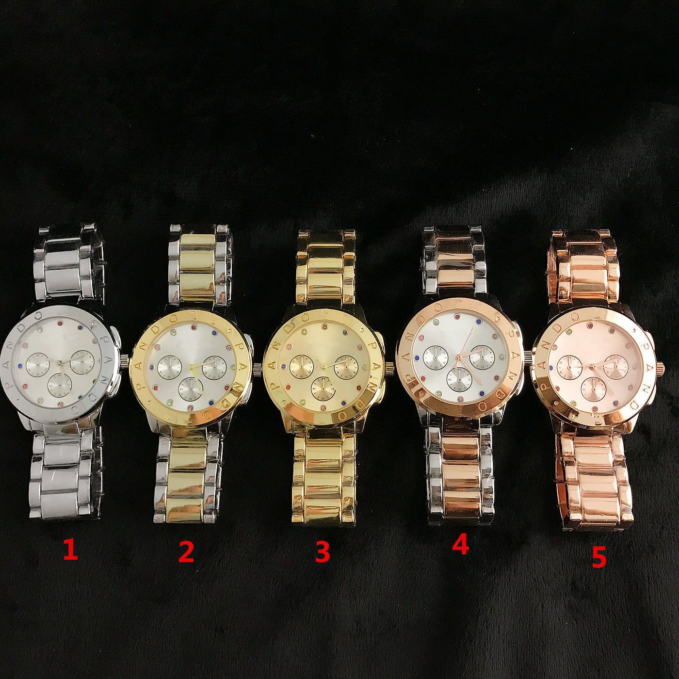 Orologi Da Polso Al Quarzo Da Donna Alla Moda 3 Orologi Di Lusso In  Portogallo. Serie Pandora. Orologio Da Donna Con Diamanti Al Quarzo A i Da  18,53 € | DHgate Italy