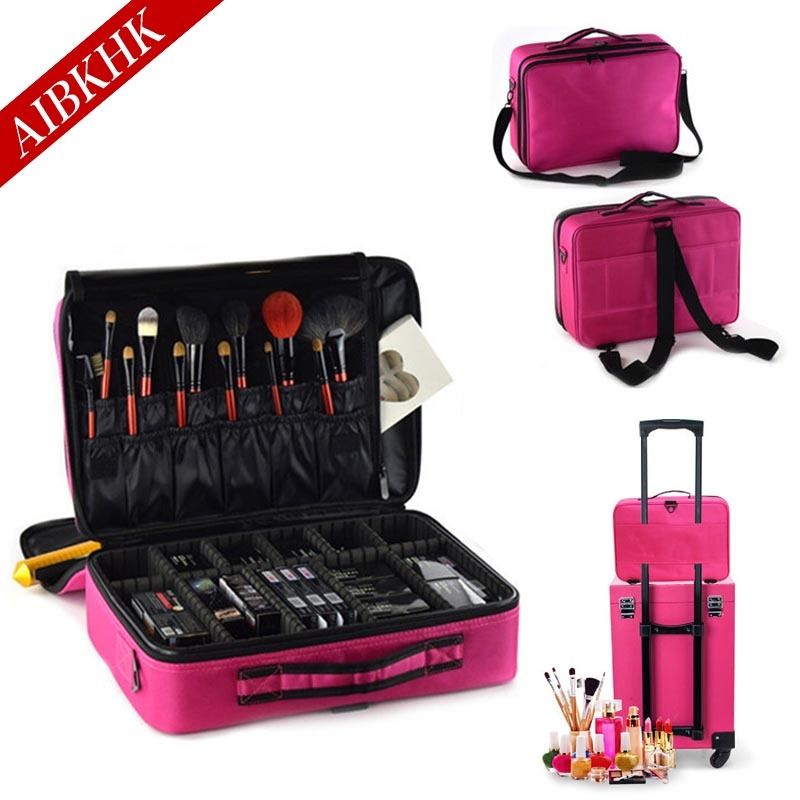 Grosshandel Frauen Mode Kosmetiktasche Reise Make Up Veranstalter Professionelle Make Up Box Kosmetik Beutel Taschen Beauty Case Fur Maskenbildner Von Glass Smoke 53 44 Auf De Dhgate Com Dhgate