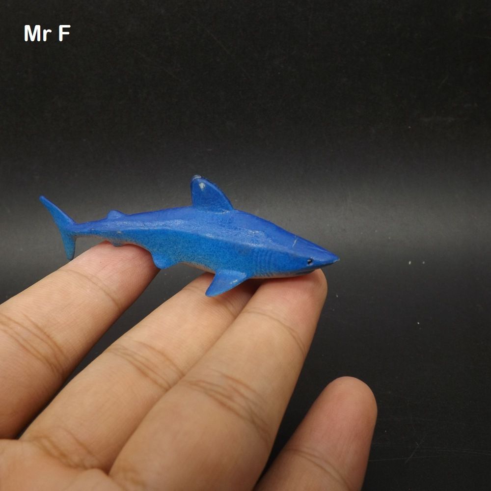blue shark toy