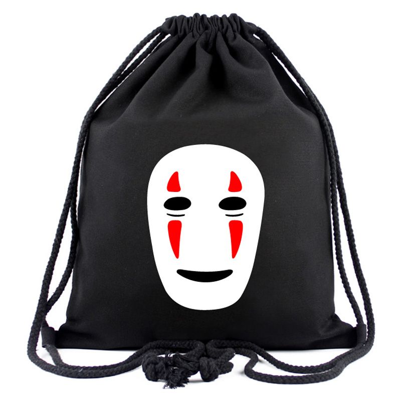 Compra Spirited Away Anime Black Bag Sin Cara Hombre Mochila De Dibujos  Animados Totoro Casual Bolsa Al Aire Libre O Regalo Barato | Entrega Rápida  Y Calidad | Es.Dhgate