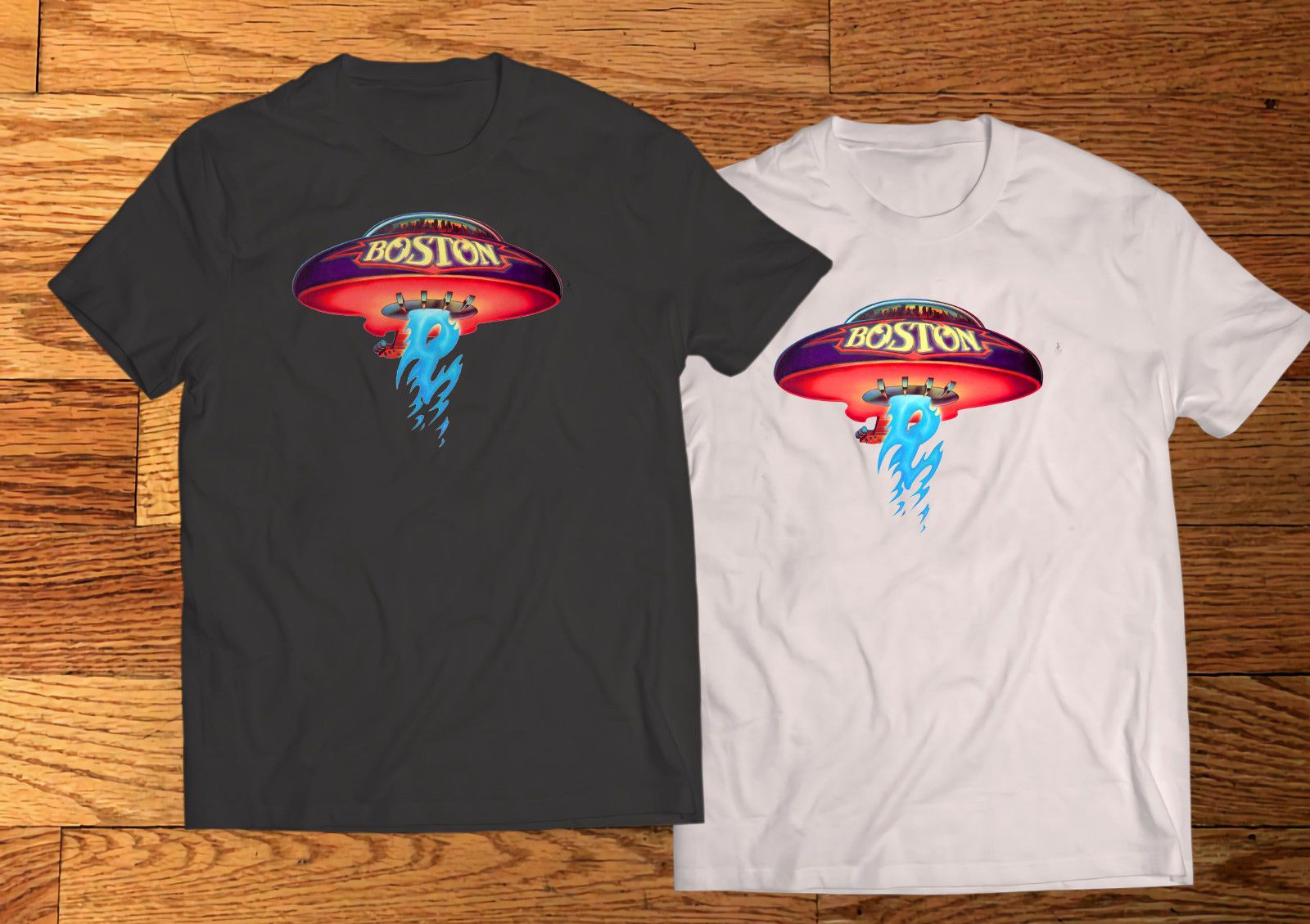boston rock band t shirt