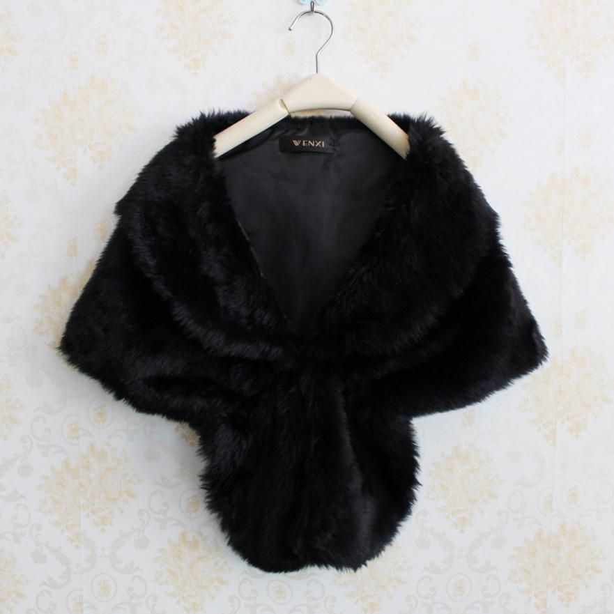 Chaud femmes Faux fourrure de renard écharpe Châle Wrap Col Cape Foulards Etole Hiver écharpe Chaud femmes Faux fourrure de renard écharpe Châle Wrap Col Cape Foulards Etole Hiver écharpe