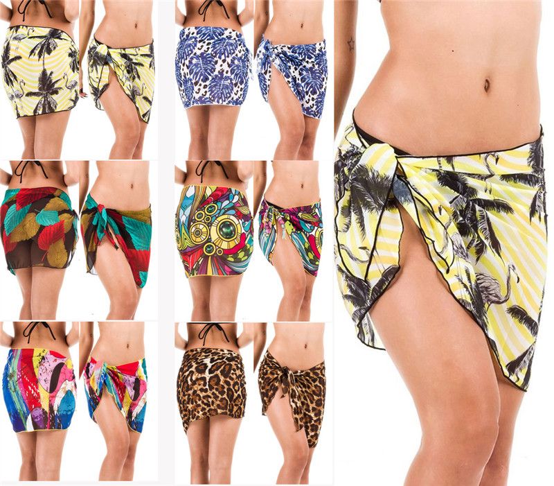 bikini cover up wrap skirt