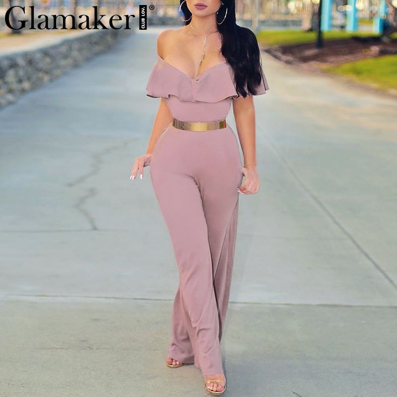 Acquista Tuta Estiva Elegante Con Balza Tuta Da Donna Sexy Con Spalle  Scoperte Streetwear Tuta Larga Da Uomo Con Toppe 90s A 36,45 € Dal  Afashions | DHgate Italy