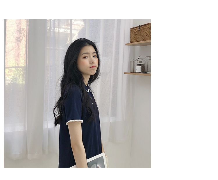 Summer 2018 New Women S Wear Korean Version Short Sleeve Medium