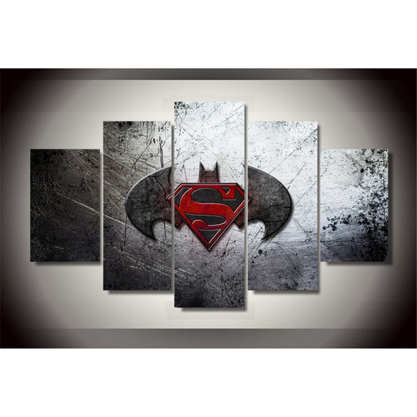 2020 Amazing Batman Vs Superman Canvas Prints Wall Art Oil Painting Home Decor Unframed Framed From Q1416564970 19 03 Dhgate Com