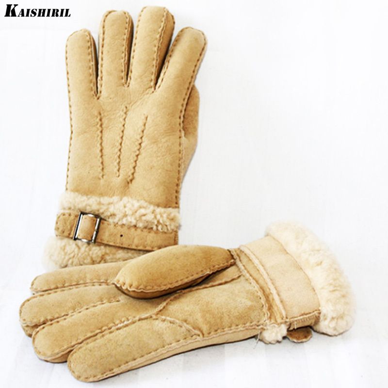 wool and leather gloves mens