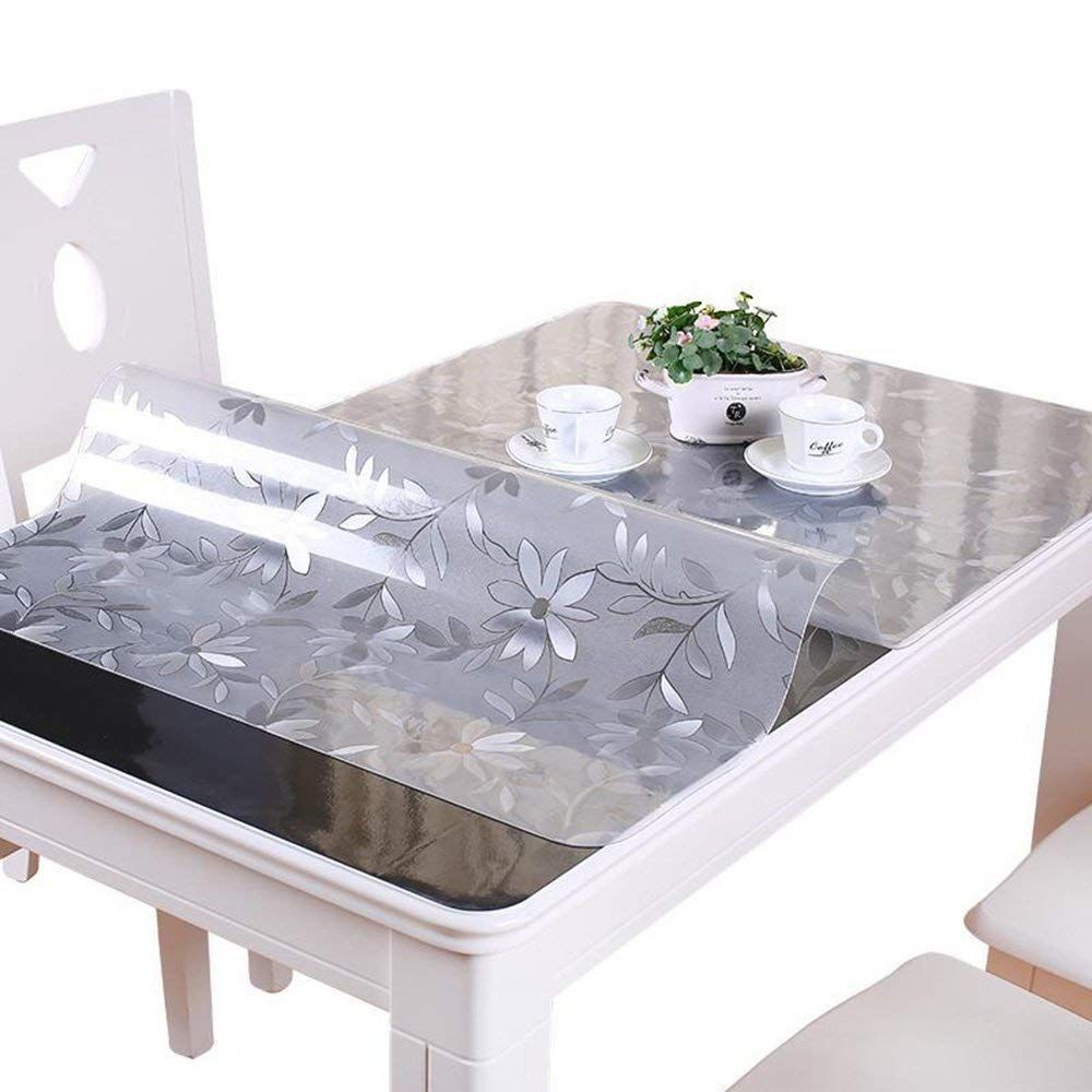 Homcomoda 1 5mm Clear Table Cover Protector Pvc Desk Pad Soft