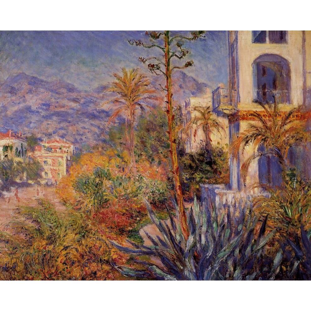 2020 Modern Art Villas At Bordighera 2 Claude Monet Oil Paintings