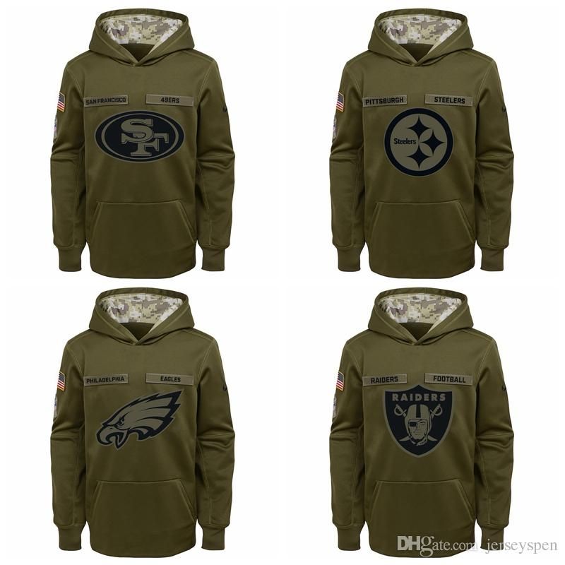 eagles salute to service hoodie 2018